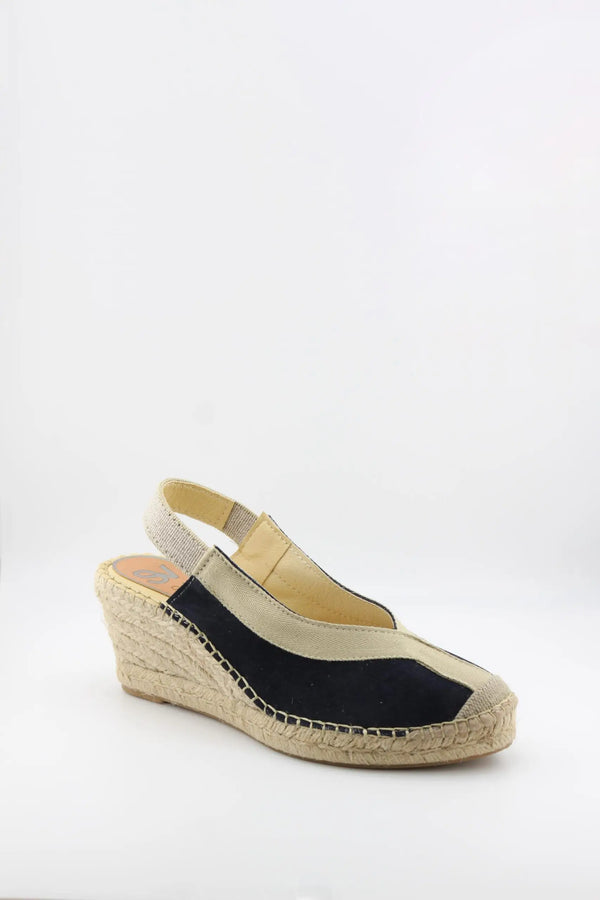 Salvi Calzados Espadrille Wedge Slingback Sandal